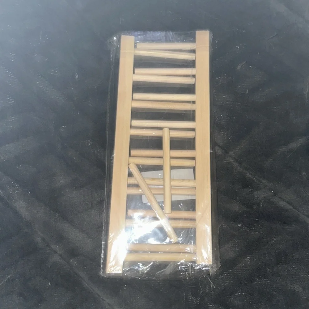 Wooden Ladder Toy for Small Pets 12.2” x 5” New